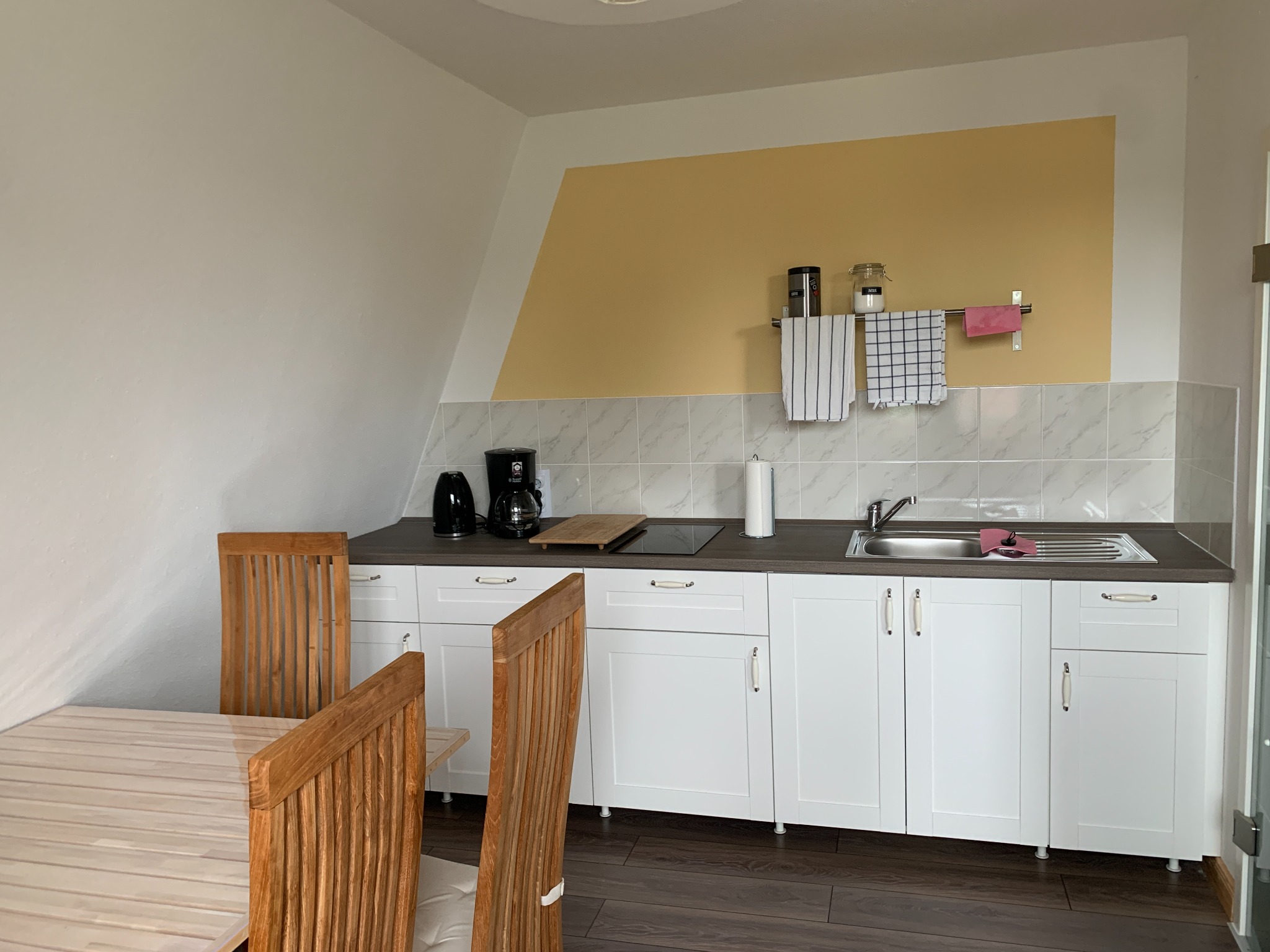 Küche der Ferienwohnung